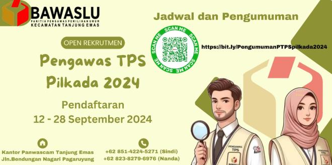 Petunjuk Teknis Pembentukan Dan Pergantian Antar Waktu Pengawas TPS Dalam Pemilihan 2024