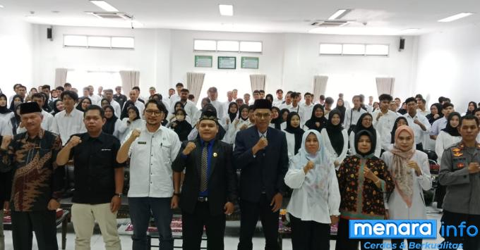 129 Pengawas Tempat Pemungutan Suara (PTPS) Guguk Panjang Dilantik dan Diberikan...