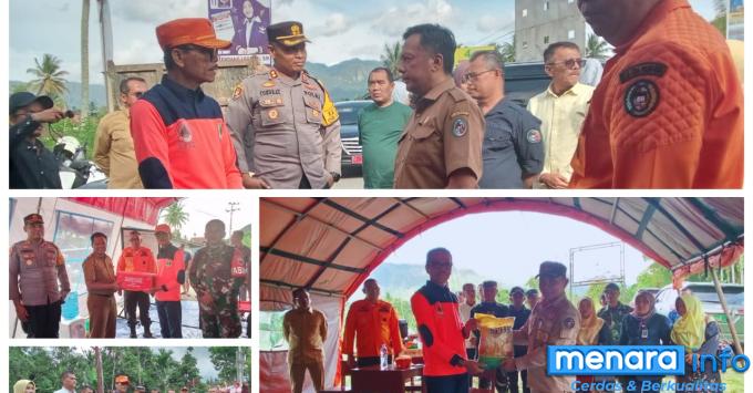 Bupati Safaruddin Tinjau Empat Titik Lokasi Banjir Sekaligus Berikan Bantuan untuk Korban...