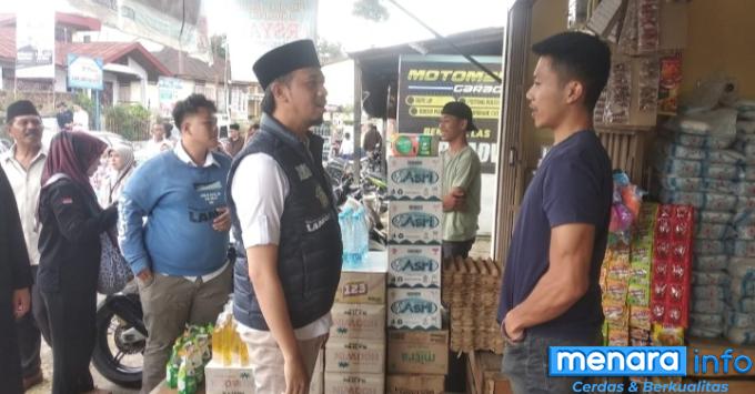 Calon Wali kota Bukittinggi Erman Safar Blusukan ke kelurahan Pakan Labuah ABTB