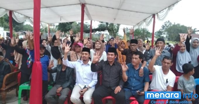 Cawako Erman Safar Sosialisasi dengan warga Pulai Anak aia Kecamatan MKS