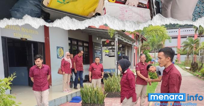 Razia mendadak Divisi Pemasyarakatan di Rutan Kelas IIB...