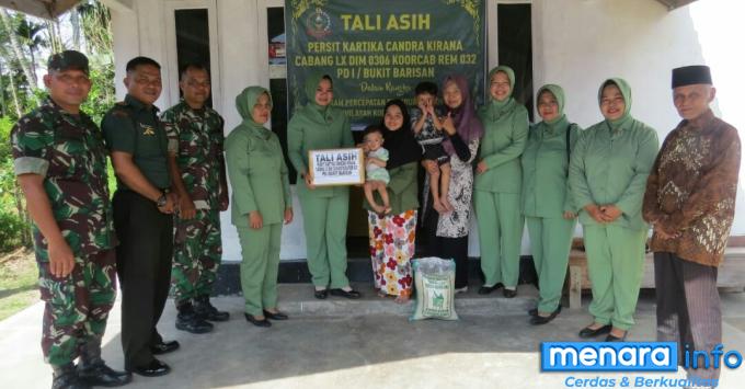 Dukung Program Penurunan Stunting, Kodim 0306/50 Kota Salurkan Bantuan Makanan Bergizi