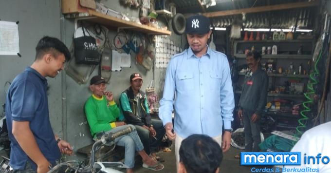 Erman safar dan Heldo Aura blusukan di kelurahan Gulai Bancah Dengarkan Apresiasi Warga