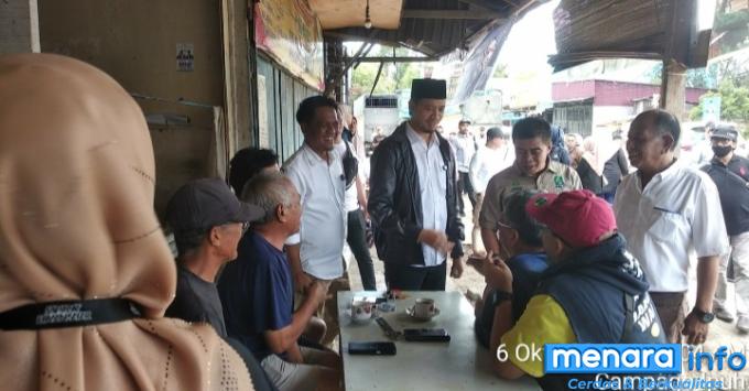 Hari ini cawako Erman safar Blusukan ke Kelurahan Campago Ipuah Mandiangin.