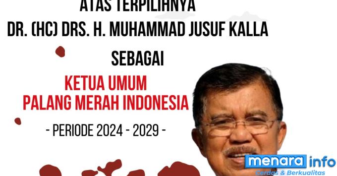 Jusuf Kalla Kembali Dipercaya sebagai Ketua Umum PMI Periode 2024--2029