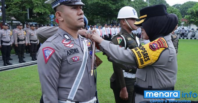 Kapolres Payakumbuh Pimpin Apel Gelar Pasukan Operasi Lilin Singgalang 2023