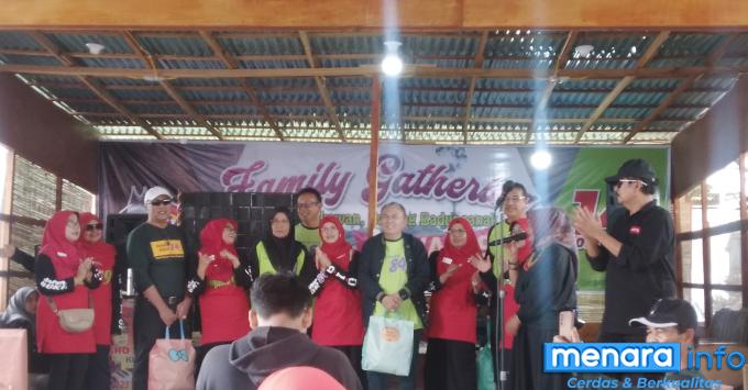 Acara Family gathering berlangsung meriah, dan antusias...