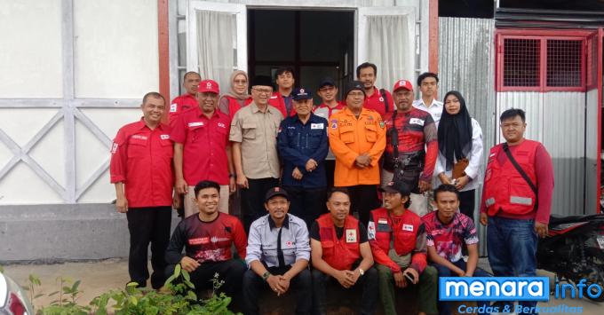 Ketua PMI Sumbar Aristo Munandar Melakukan Pendampingan Monitoring Bencana