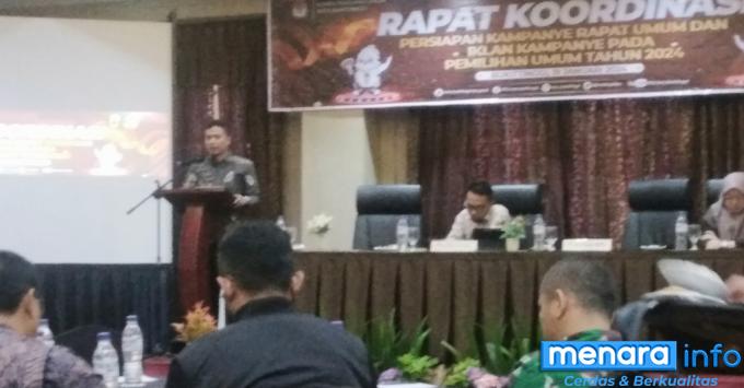 KPU Bukittinggi Gelar Rapat Koordinasi Persiapan Kampanye Pemilu 2024