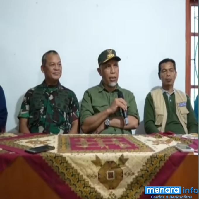 Mahyeldi Pimpin Rapat Koordinasi Antisipasi Letusan Gunung Marapi