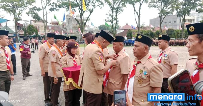 Pembukaan Jambore Pramuka Daerah X Di Bukittinggi, ini Pesan Sekjen Kwarnas