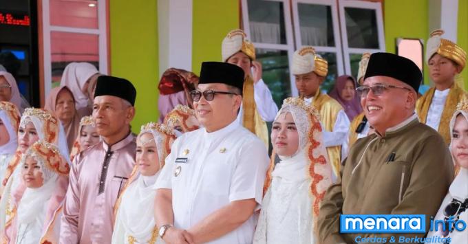 Pj. Wali Kota Payakumbuh Jasman menghadiri perayaan khatam Al Quran