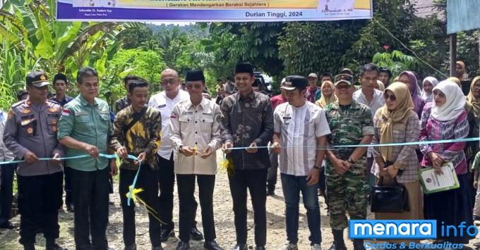 Plt Danramil 07 Kapur IX Hadiri Pemekaran Jorong di Nagari Durian Tinggi Oleh Bupati 50...