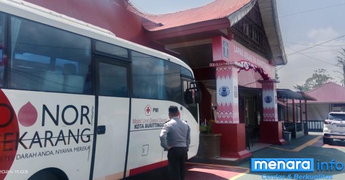 PMI Apresiasi Lapas Kelas II A Kota Bukittinggi