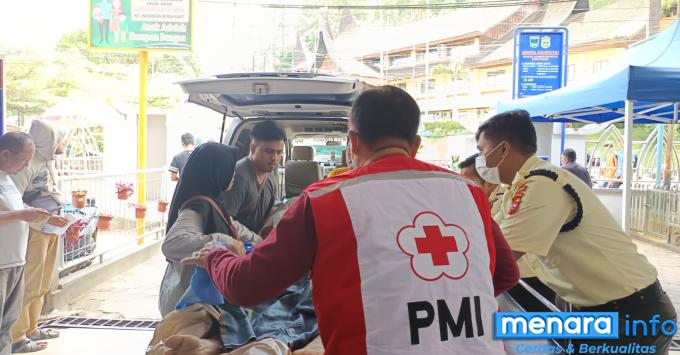 PMI Kota Bukittinggi Sigap terhadap Keadaan Darurat