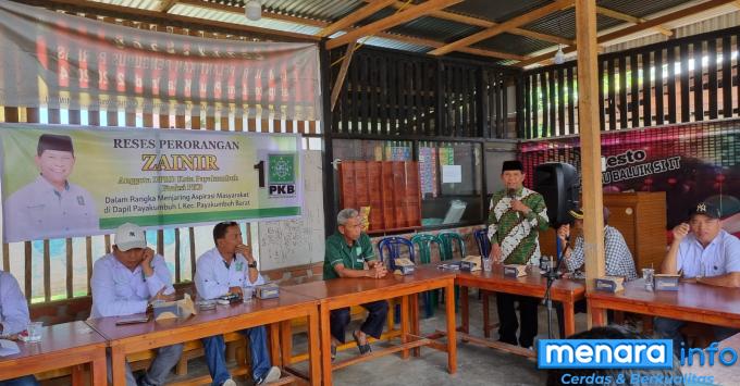 Reses, Anggota DPRD Payakumbuh dari Fraksi PKB Zainir Komitmen Perjuangkan Aspirasi...