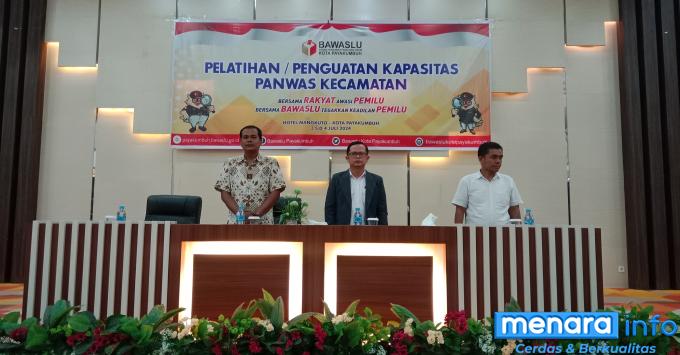 Sambut Pilkada 2024, Bawaslu Kota Payakumbuh Gencar Lakukan Pelatihan dan Penguatan...