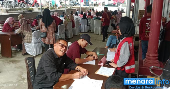 Stok Darah UDD Syahrial Leman PMI Kota Bukittinggi - Sumatera Barat, Selasa (08/10/2024)