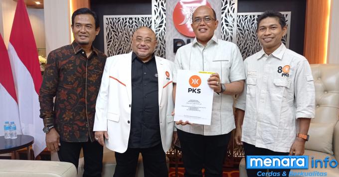 Supardi dan Tri Venindra Resmi Diusung Tiga Parpol Sebagai Pasangan Calon Wali Kota dan...