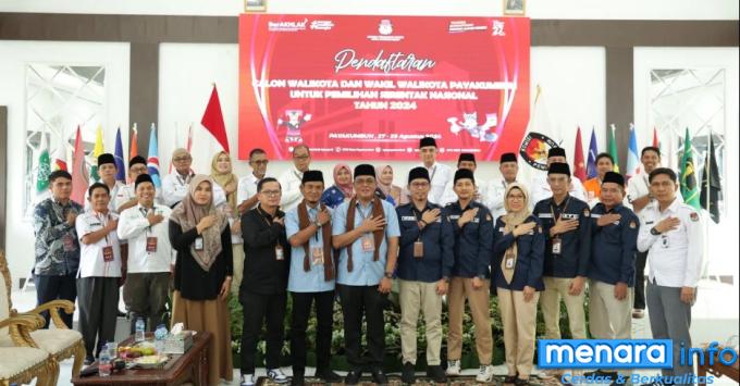 Usung Payakumbuh Mendunia, Supardi-Tri Venindra Resmi Daftar ke KPU Payakumbuh