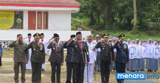 Wakili Dandim, Pabung Kodim 0306/50 Kota Hadiri Upacara Peringatan Peristiwa Situjuah ke...