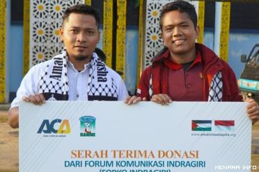 Aksi Nyata Forum Kolaborasi Indragiri Galang Dana untuk...