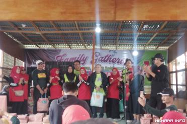 Acara Family gathering berlangsung meriah, dan antusias...