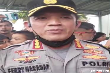 Keterangan Kapolresta Padang Kombes Pol Ferry Harahap...