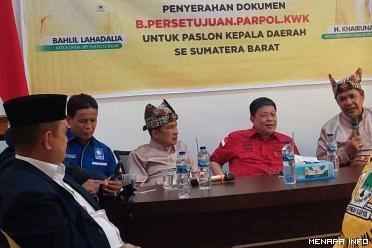 Calon Gubernur dan Wakil Gubernur Sumbar Epyardi -Ekos