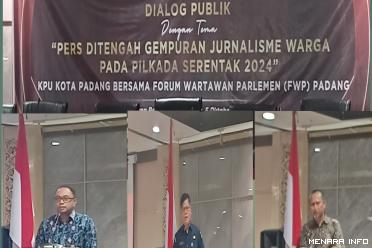 Dialog Publik KPU bersama FWP Kota Padang