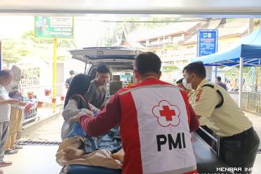 Foto ketika PMI turun kelapangan