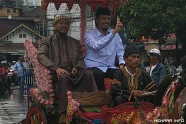 Erman Safar Naik Bendi bersama Tokoh Adat Kurai Limo Jorong...