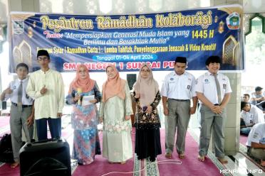 SMA 1 Sungai Puar Agam Adakan Lomba Ramadhan Koloborasi...