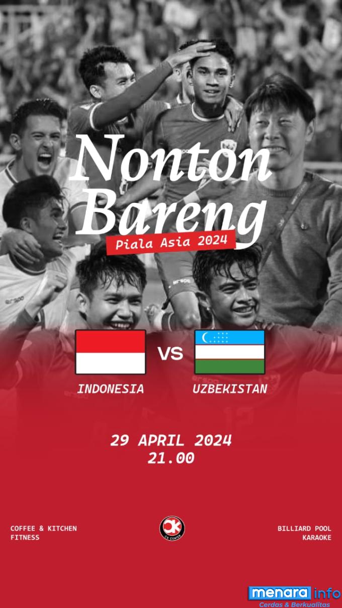 Ilustrasi Indonesia vs Uzbekistan
