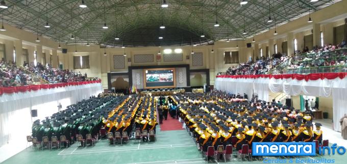 Wisuda Ke VII sebanyak 1.591 Wisudawan/ Wisudawati